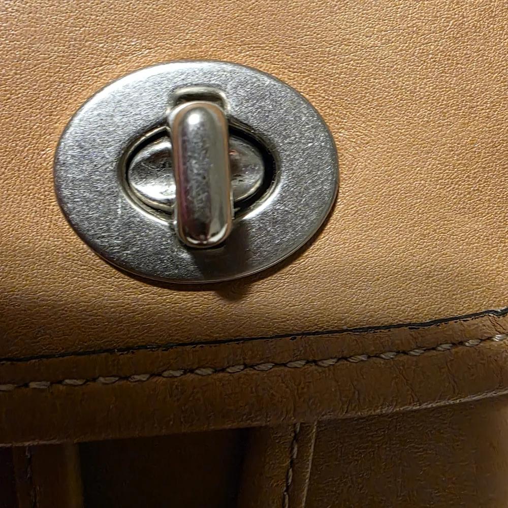 Coach Tan Leather Backpack - Picture 12 of 13